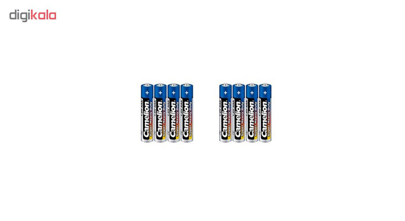باتری نیم قلمی کملیون مدل Super Heavy Duty بسته 8 عددی