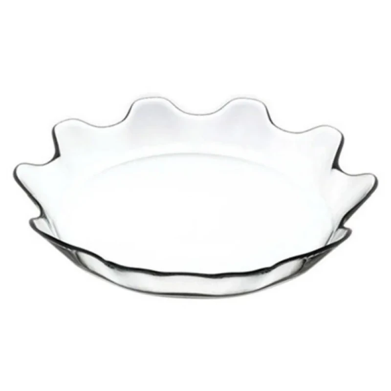 میوه‌خوری کریستال پاشاباغچه Splash Serving Platter مدل حلالی، ابعاد 32×32×4 سانتی‌متر، مناسب شستشو با دست و ماشین ظرفشویی