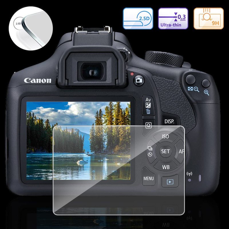 محافظ صفحه نمایش دوربین  مدل R2000D مناسب برای کانن 2000D