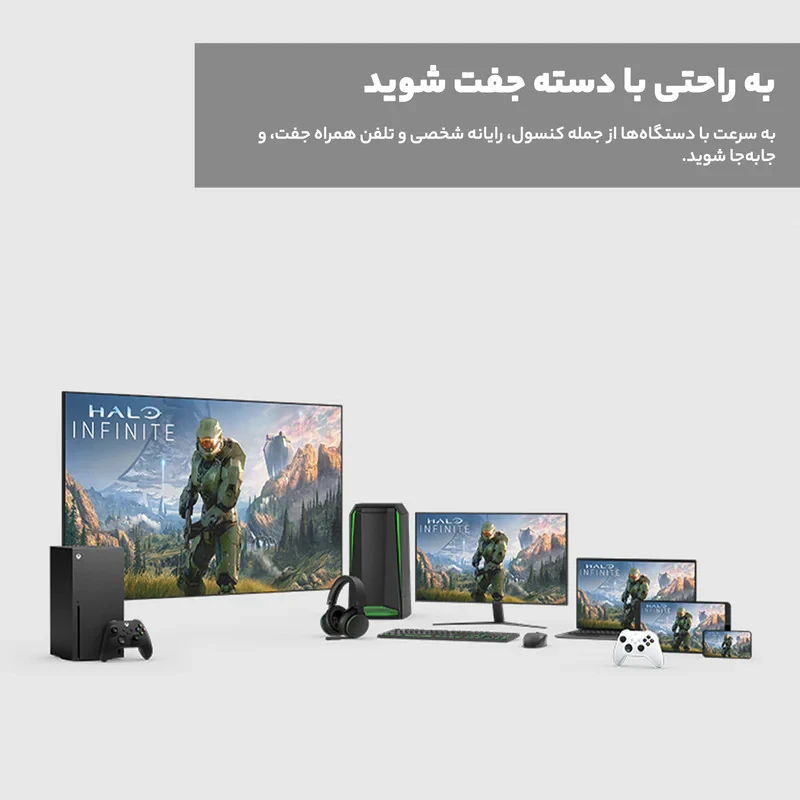 دسته بازی اکس باکس Sereis SX مدل Velocity Green