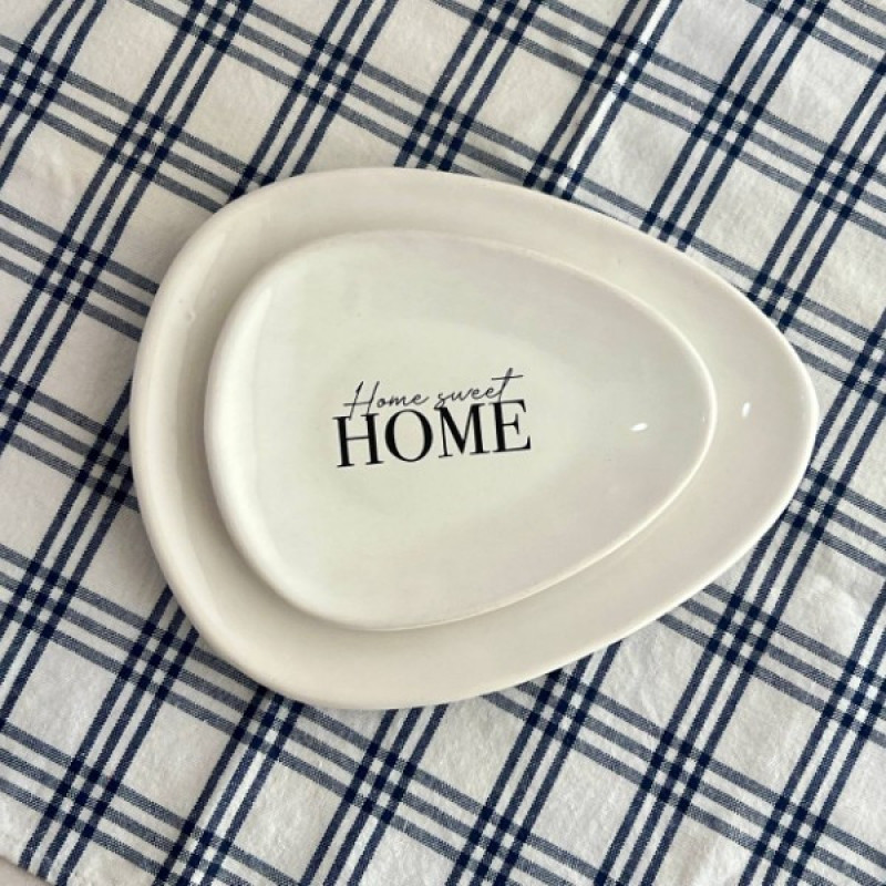 بشقاب مدل مثلثی home مجموعه 12عددی