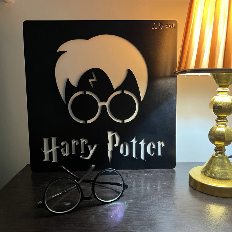 دیوارکوب اف جی کات طرح هری پاتر Harry Potter کد 2