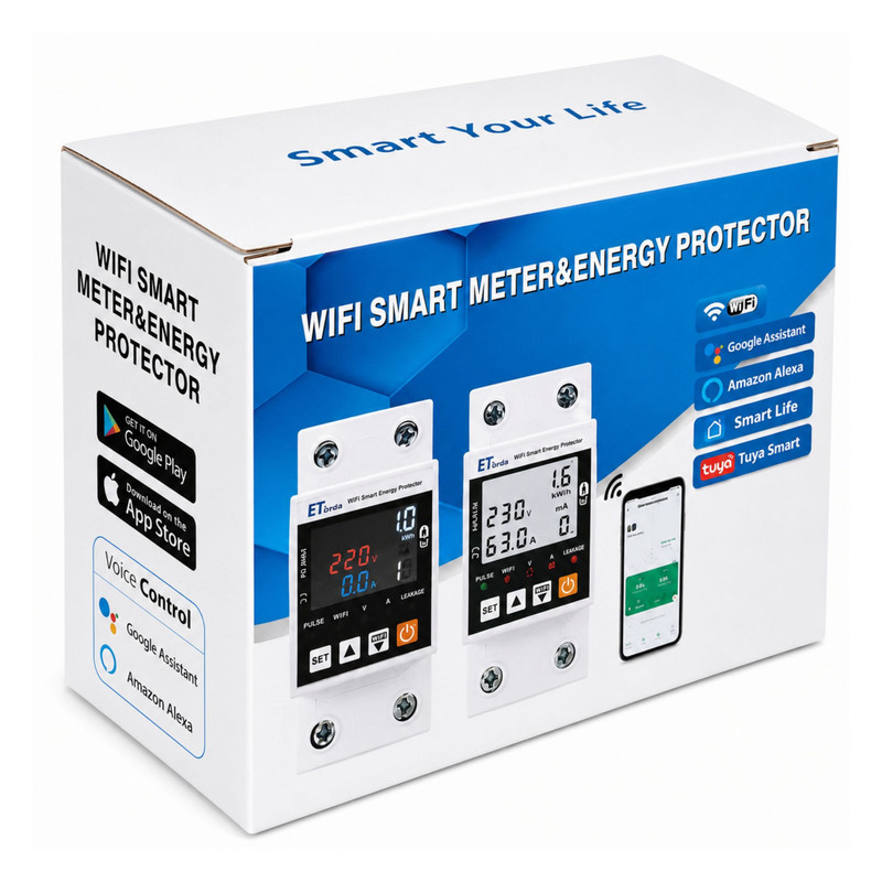 محافظ ولتاژ اتکو مدل ET-63A-VA-WIFI