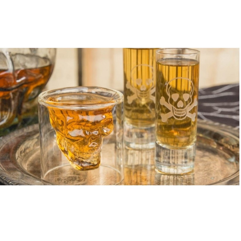 لیوان مدل دوجداره جمجمه 07