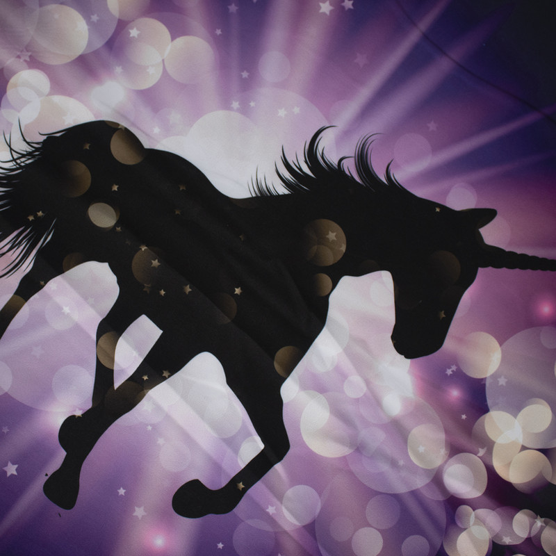دستمال سر و گردن مدل باندانا کد Unicorn - 02