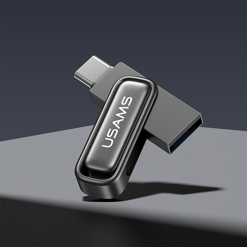فلش مموری یوسمز مدل zb348 ظرفیت 128 گیگابایت با رابط usb-C