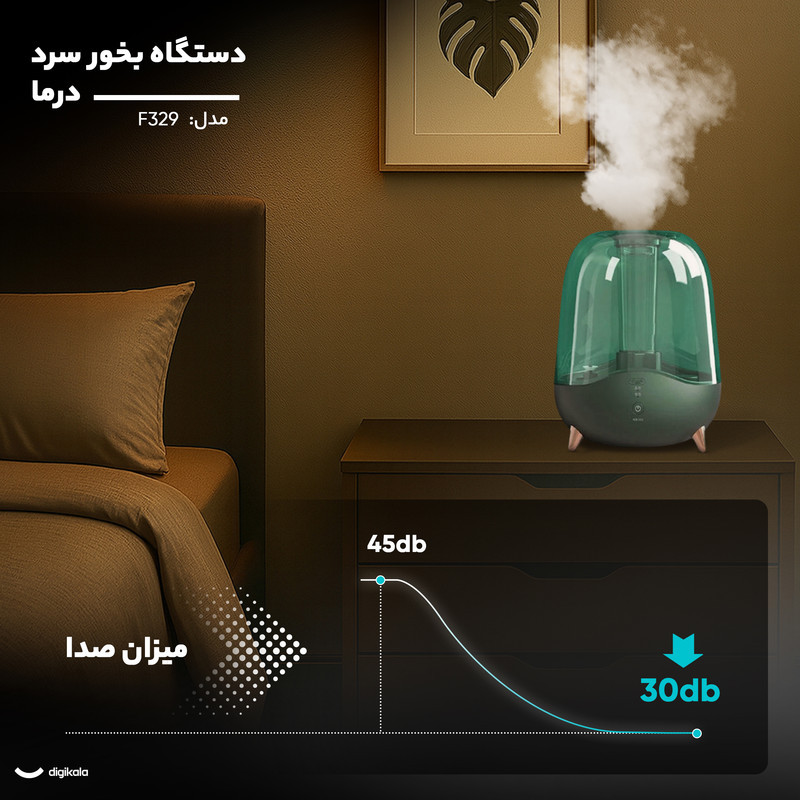 دستگاه بخور سرد درما مدل F329