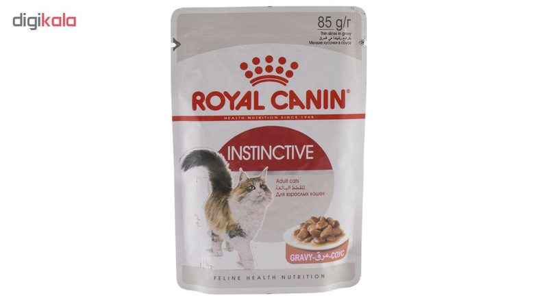 پوچ گربه رویال کنین مدل Instinctive وزن 85 گرم