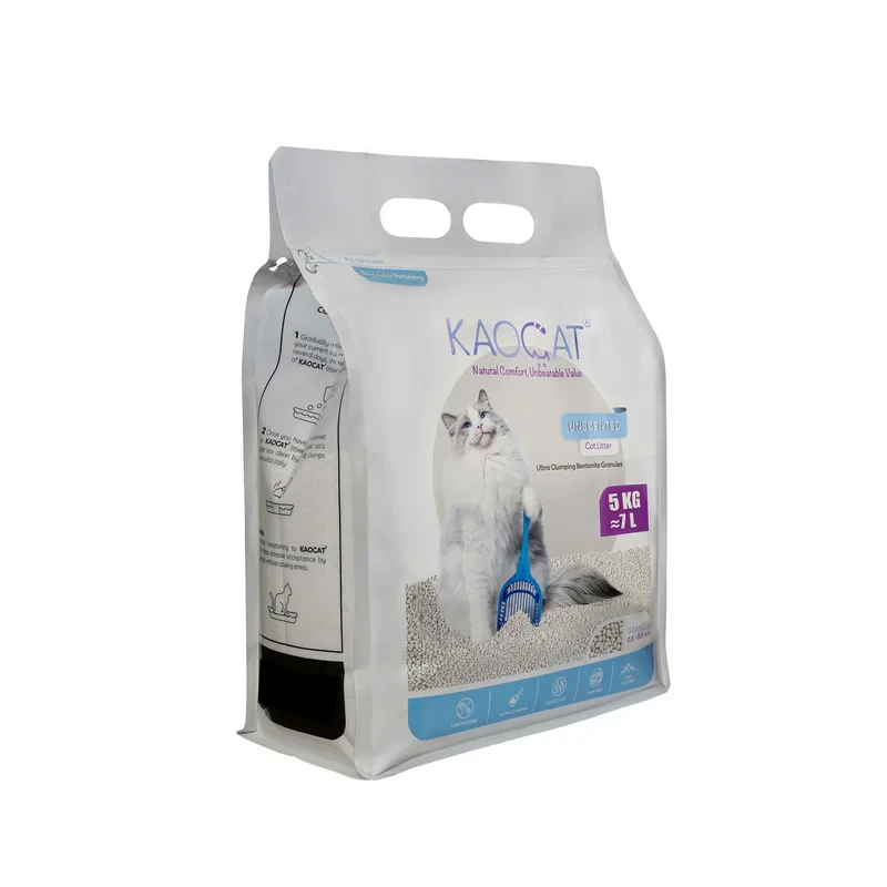 خاک بستر گربه کائوکت مدل Unscented وزن 5 کیلوگرم