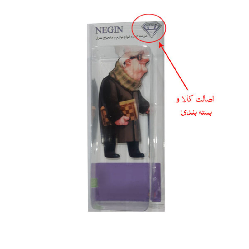 ابزار تزیین کیک نگین مدل پدربزرگ