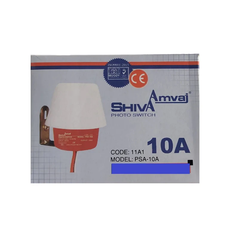 رله فتوسل 10 آمپر شیوا امواج مدل PSA-10A کد 11A1 بسته دو عددی