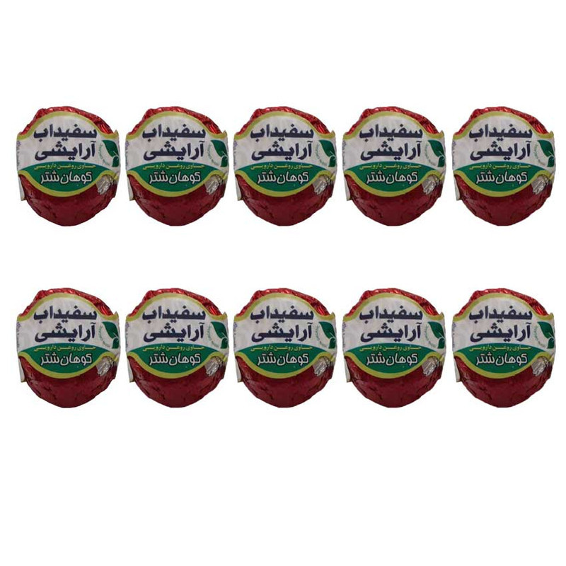سفیدآب مدل کوهان شتر بسته 10 عددی