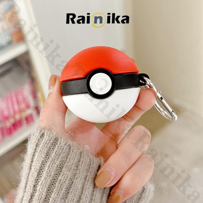 کاور رینیکا مدل Buds Pokemon Ball مناسب برای کیس هدفون بی سیم سامسونگ Galaxy Buds Live  Buds Pro  buds 2  buds 2 pro  Fe