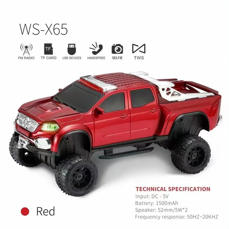 اسپیکر بلوتوثی وستر مدل ماشین هایلوکس کد WS-X65