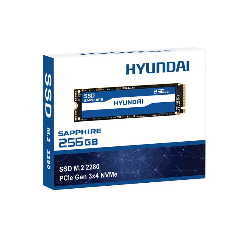 اس اس دی اینترنال PCIe Gen3 x4 هیوندای مدل SAPHHIRE ظرفیت 256 گیگابایت