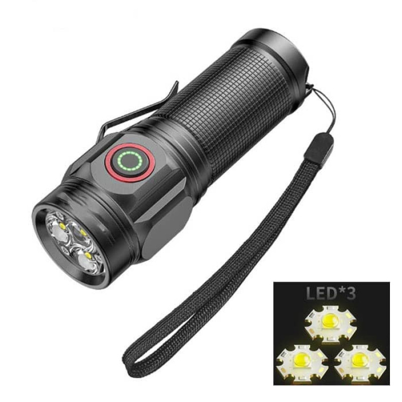 چراغ قوه اسمال سان مدل AS-3601 با نور مهتابی