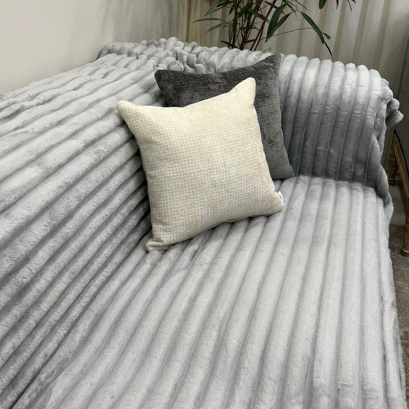 شال مبل و تخت مدل ربیت سایز 200 × 130سانتی متر