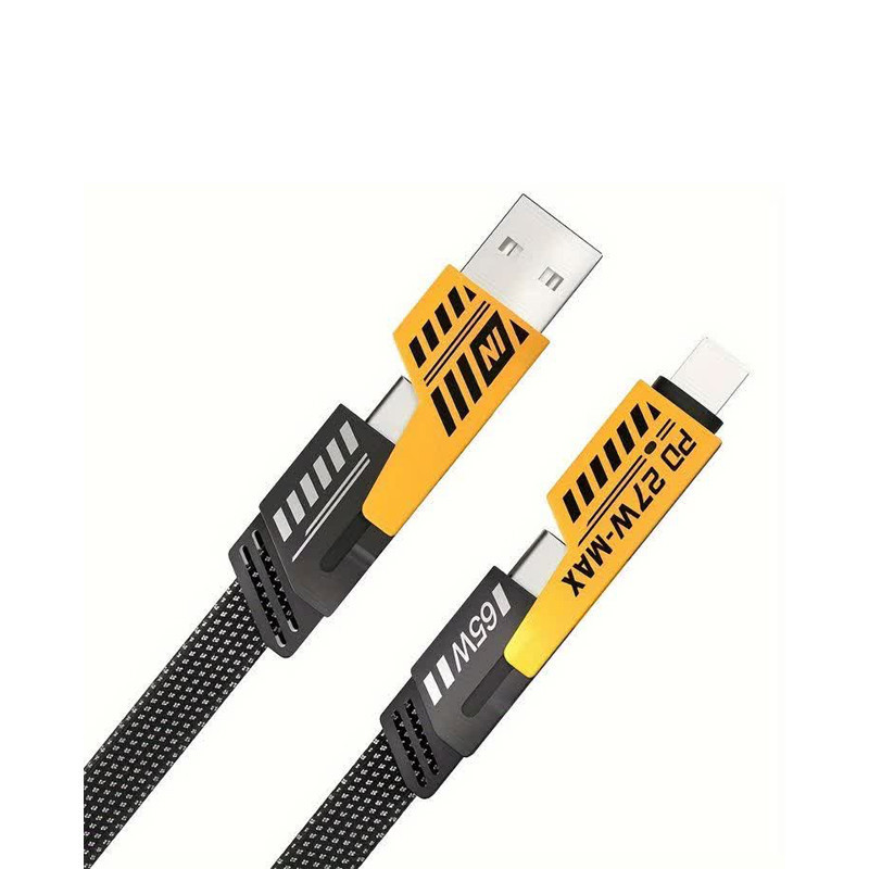 کابل تبدیل USB به لایتنینگ پاور مکس مدل PM-004 طول 12متر