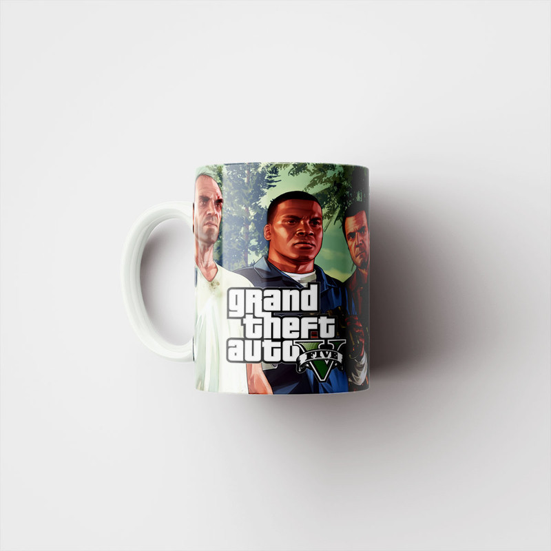 ماگ طرح بازی جی تی ای GTA V کد gtav-48