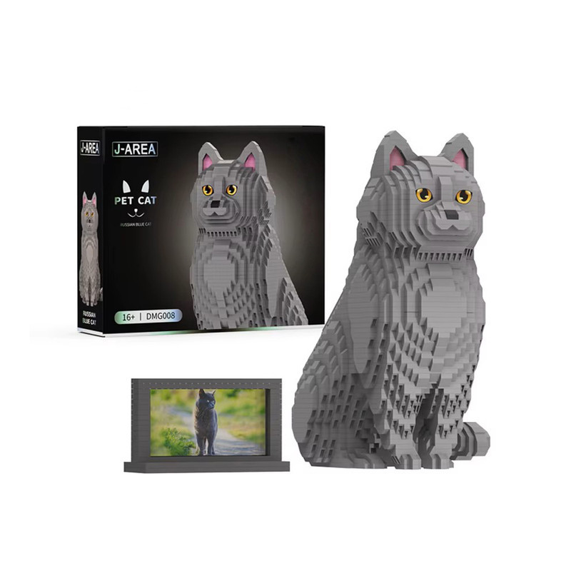 ساختنی 2700 تکه پت کت مدل گربه آبی کد DMG008