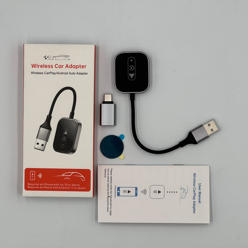 کارپلی و اندروید اتو مدل CarplayAndroid Auto به همراه مبدل USB به Type-C