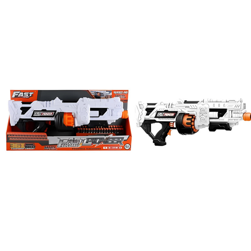 تفنگ بازی فست مدل 36 تیر Soft Bullet Gun مناسب برای تمام سنین