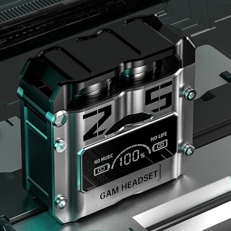 هدفون بلوتوثی دامیکس مدل M25-game بدون قابلیت نویز کنسلینگ، درگاه شارژ USB Type-C، امکان استفاده به صورت پاور بانک مقاوم در برابر آب