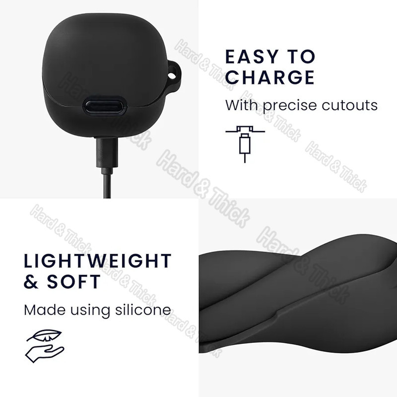 کاور هارد اند تیک مدل Silicone-HT مناسب برای کیس هدفون بی سیم انکر Liberty 4 NC