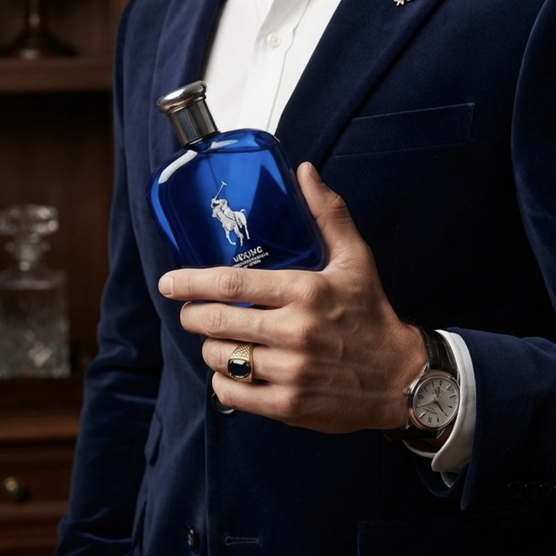 ادوتویلت مردانه وکینگ مدل پلو بلو POLO BLUE با رایحه معتدل حجم 125 میلی‌لیتر
