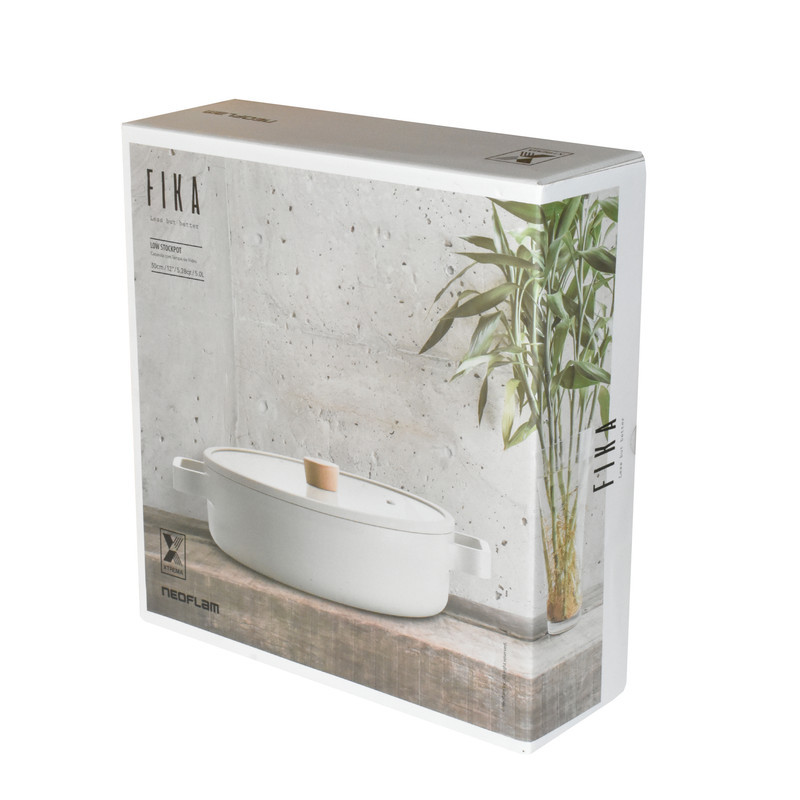تابه نیوفلیم مدل LOW STOCKPOT سایز 30