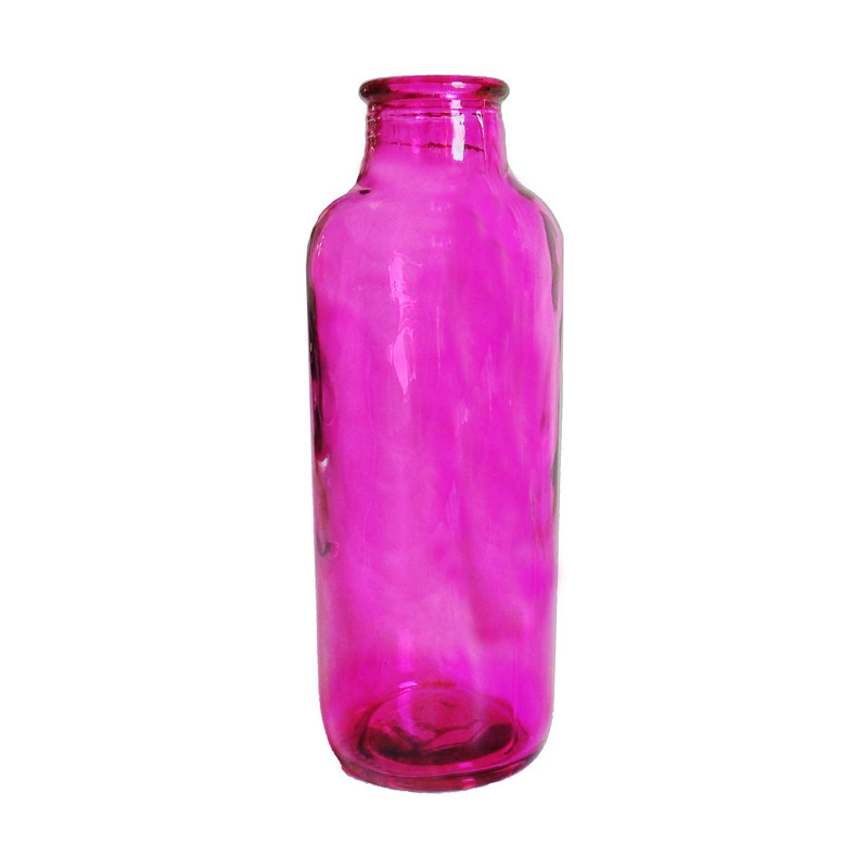 گلدان شیشه‌ای مدل 1G1-4 ارتفاع 18 سانتی‌متر عرض 6 سانتی‌متر وزن 300 گرم مناسب برای تزئین و نگهداری گل و گیاه