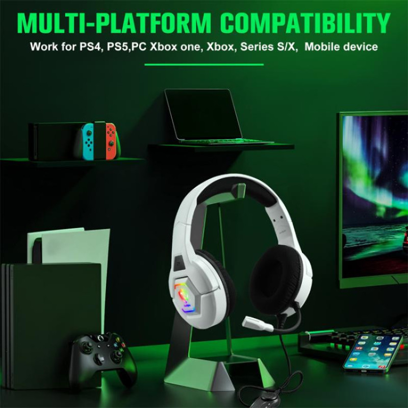 هدست مخصوص بازی سل بایتز مدل S100 RGB