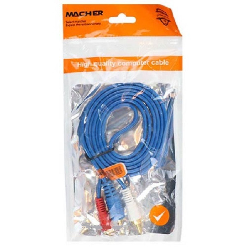 کابل تبدیل 1 به 2 جک 3.5 میلی متری مچر مدل MR-98 طول 1.5 متر