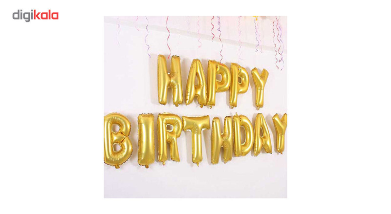 بادکنک فویلی مدل Happy Birth Day سایز 150