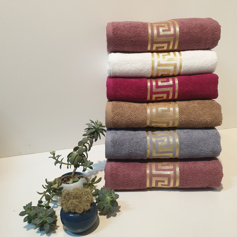 حوله حمام آذرریس تبریز طرح استریپس سایز 70×130 سانتی متر