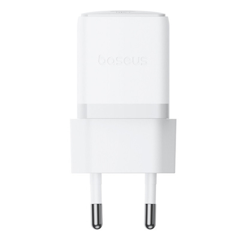 شارژر دیواری 20 وات بیسوس مدل Palm 1C به همراه کابل تبدیل USB-C