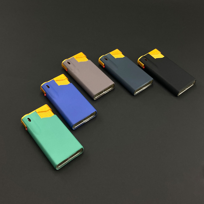 فندک گازی مدل دکمه ای رنگی کد DKD-2131