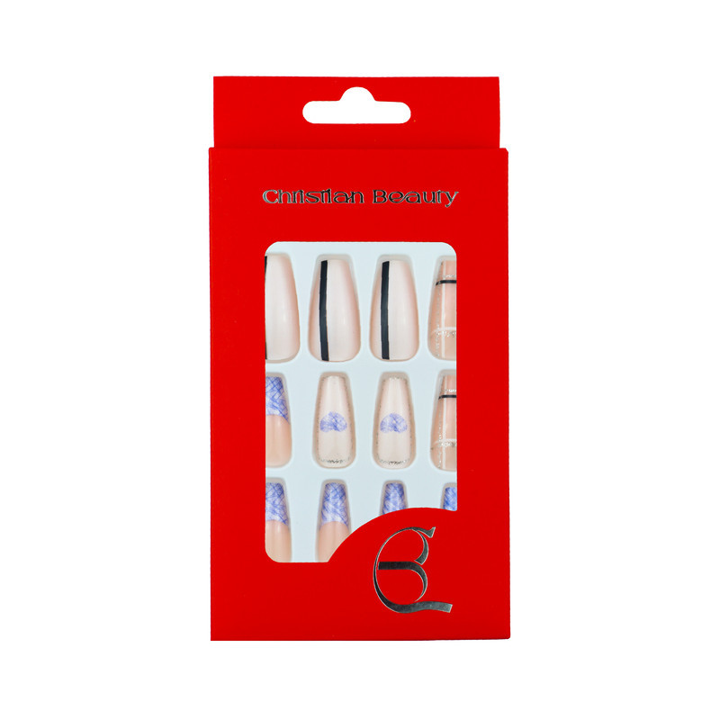 ناخن مصنوعی کریستین بیوتی کد NB85 بسته 12 عددی