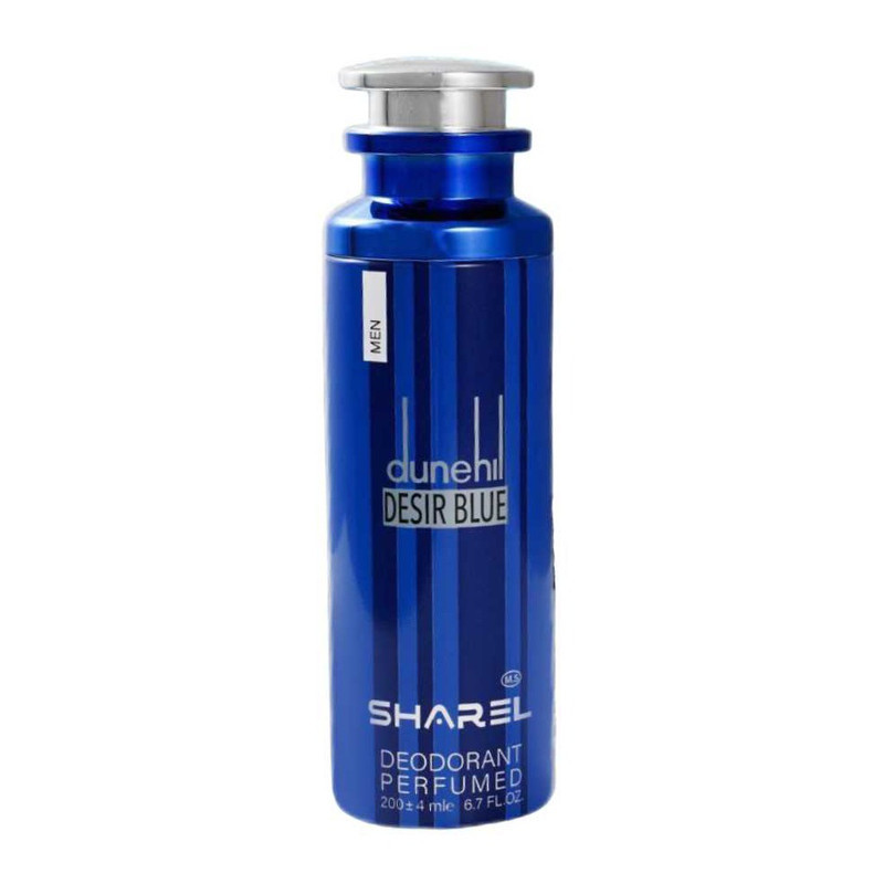 اسپری بدن مردانه شارل مدل Dunhill Desire Blue حجم 200 میلی لیتر