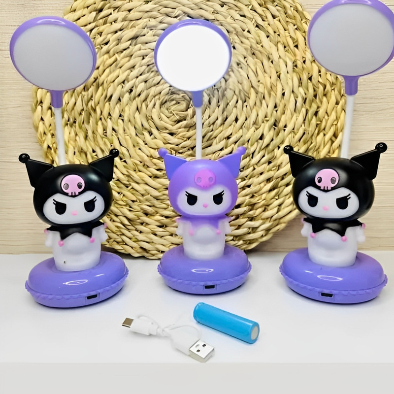 چراغ خواب مدل فانتزی رومیزی طرح کرومی Kuromi