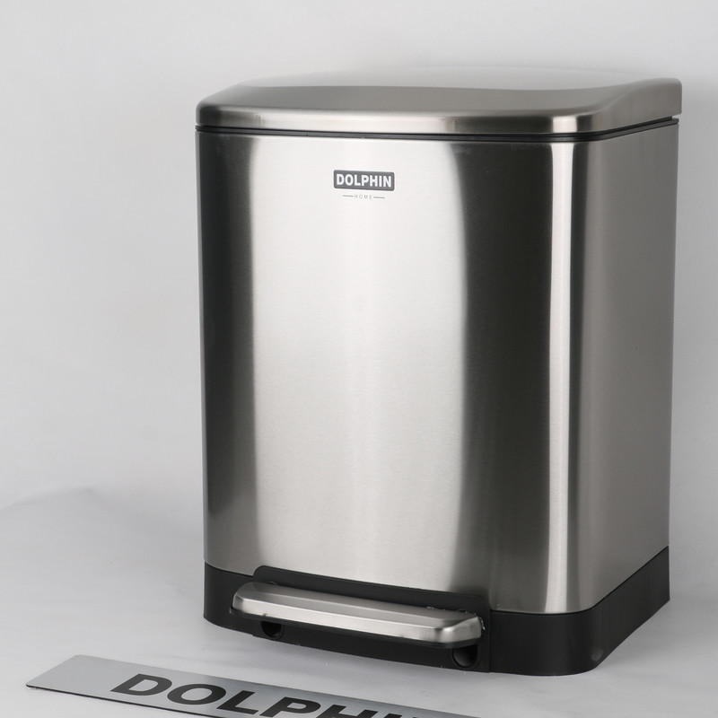 سطل زباله پدالی دلفین مدل 20 لیتر کد Ev-240