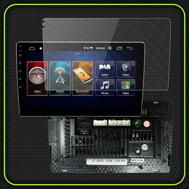محافظ صفحه نمایش خودرو مولتی نانو مدل X-S1N مناسب برای مانیتور 9 اینچ