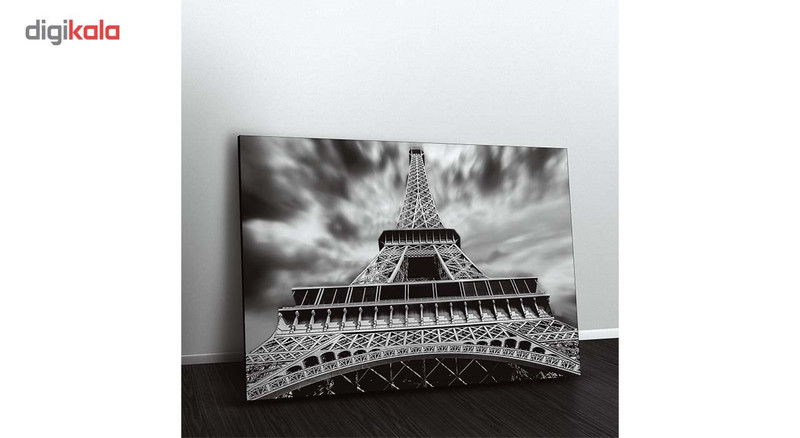 تابلو شاسی ونسونی طرح Up Close Eiffel سایز 50x70 سانتی متر