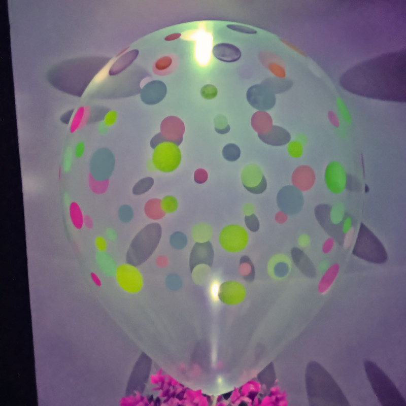 بادکنک مدل light up balloons مجموعه 5 عددی