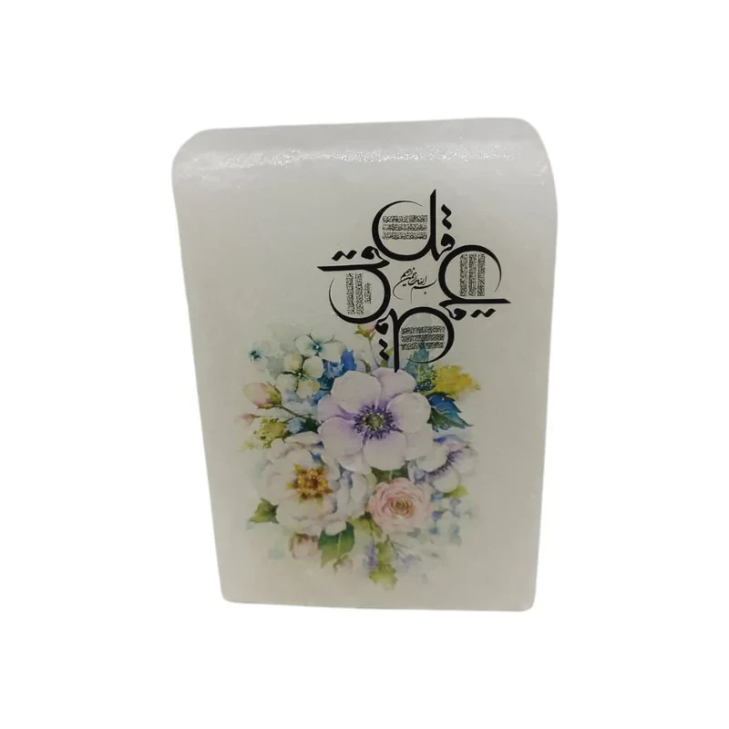 سنگ نمک دکوری مدل مستطیلی کد 02