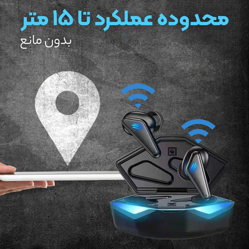 هندزفری بلوتوثی مدل K77SURROUND SOUND