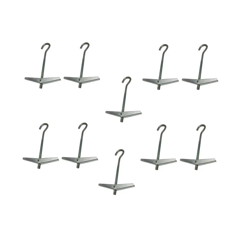 قلاب پروانه ای مدل P-100-10 بسته 10 عددی