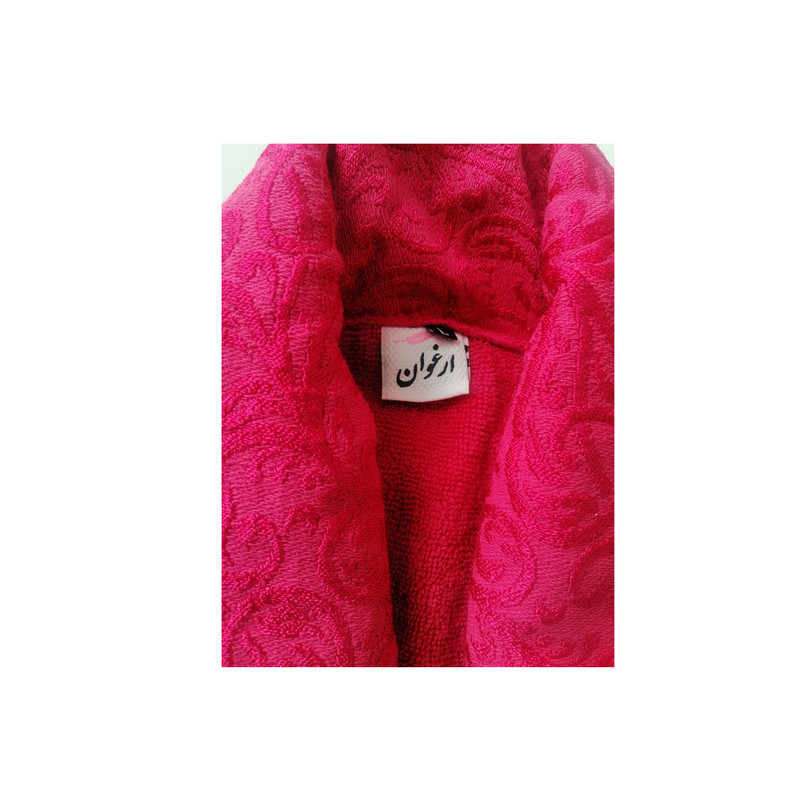 حوله پالتویی ارغوان طرح راشل سایز 125
