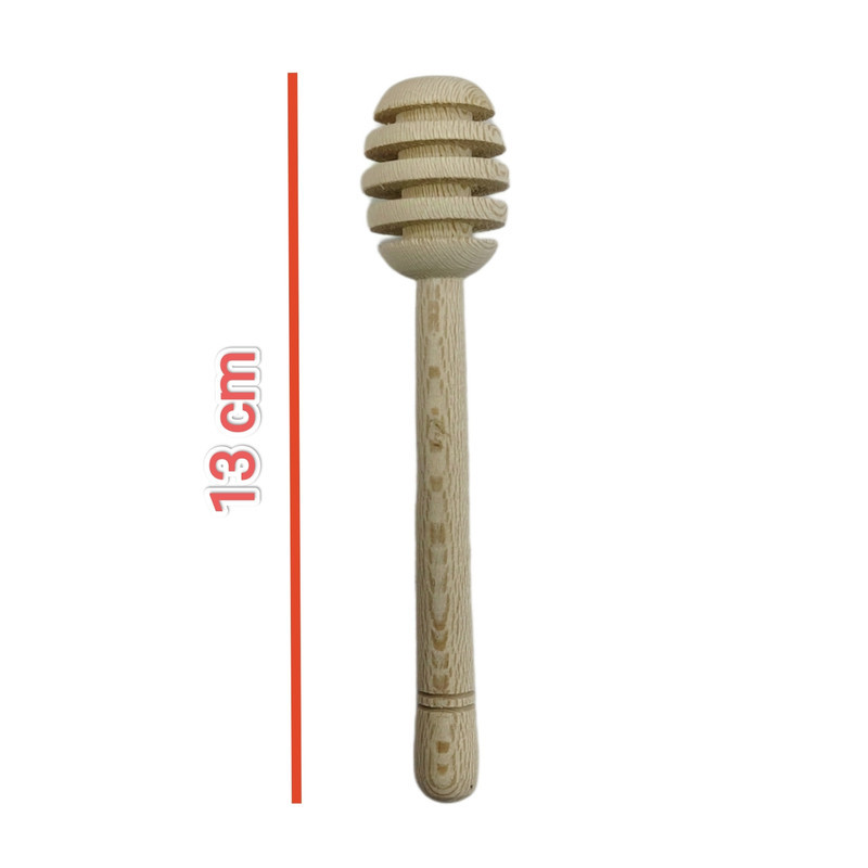 قاشق عسل چوبی مدل چنار طبیعی کد a 132
