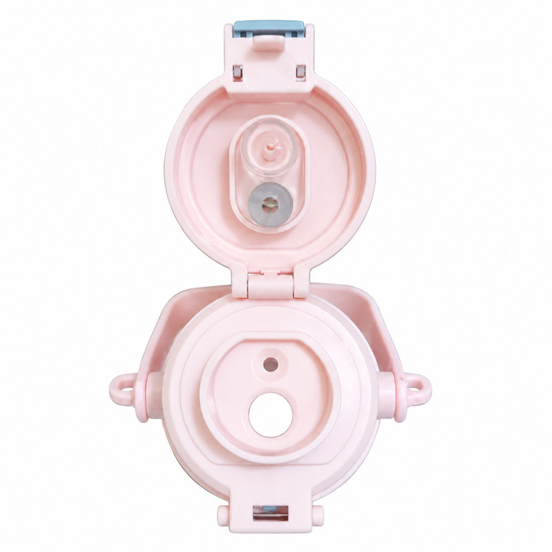 قمقمه کودک مدل دوحالته نی دار و آسان نوش طرح استیچ و آنجل Stitch & Angel گنجایش 0.5 لیتر